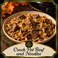 Crockpot Beef and Noodles