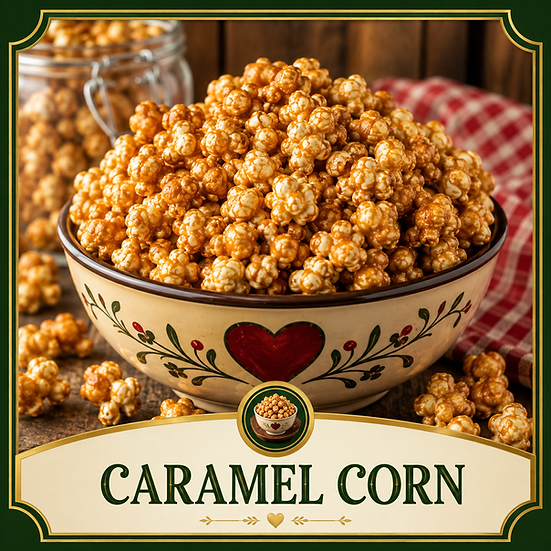 Connie Perry Recipes-Caramel Corn