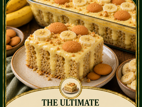 The Ultimate Banana Pudding Poke Cake Recipe