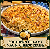 Connie Perry Recipes-Sourthern Creamy Mac N Cheese.png
