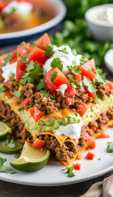 Easy Sausage Dorito Casserole