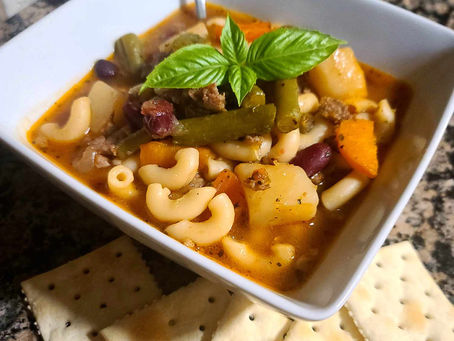 The Best Minestrone Soup with Sausage
