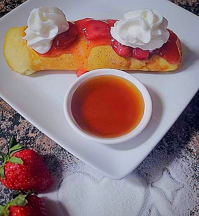 strawberry crepes