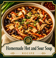 Connie Perry Recipes - Homemade Hot and Sour Soup