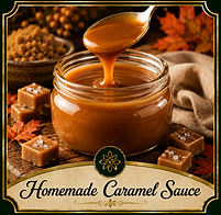 Connie Perry Recipes-Homemade Caramel Sauce