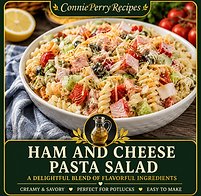 Ham & Cheese Pasta Salad