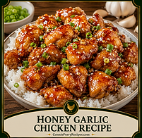 Connie Perry Recipes-Honey Garlic Chicken