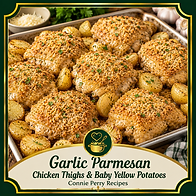 Garlic Parmesan Chicken Thighs Potatoes