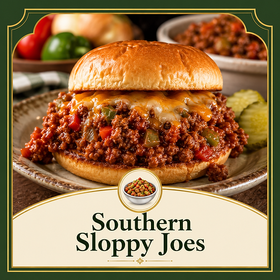 Connie Perry Recipes-Southern Sloppy Joes