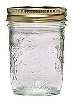Regular Mouth 8oz Jelly Jar 12PK