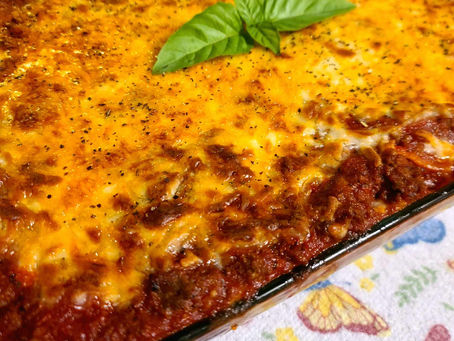 Easy Oven-Baked Lasagna with Ricotta and Mozzarella