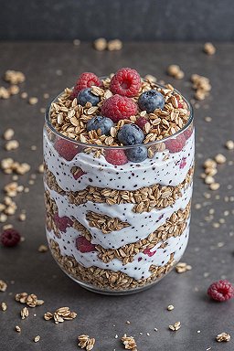 Greek yogurt parfait