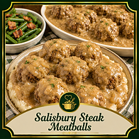 Salisbury Steak Meatballs
