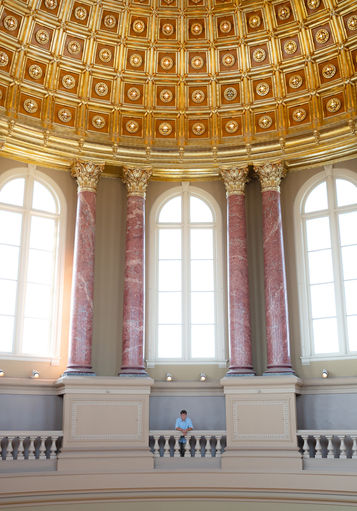High school senior portrait in Des Moines, Iowa