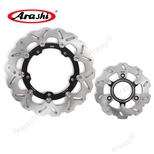 Arashi Front Rear Brake Rotor Set For KAWASAKI ZX25R ZX-25R ZX 25R