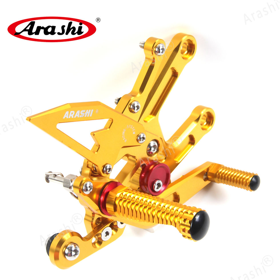 Thumbnail: Arashi V2.0 Adjustable Rearsets For YAMAHA YZF R6 / YZF-R6 2024-2025