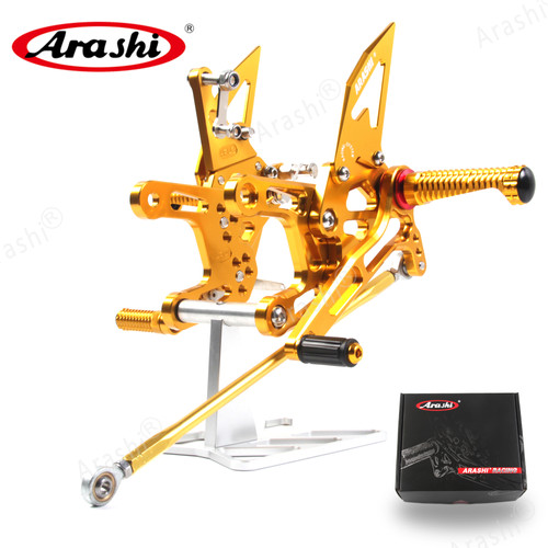 Arashi V2.0 Adjustable Rearsets For KAWASAKI Ninja ZX-10R/ ZX1000