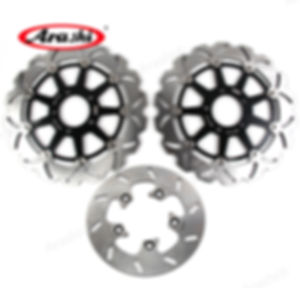 Arashi Front Rear Brake Rotor Set For SUZUKI TL 1000 R  / TL1000R 1998-2003