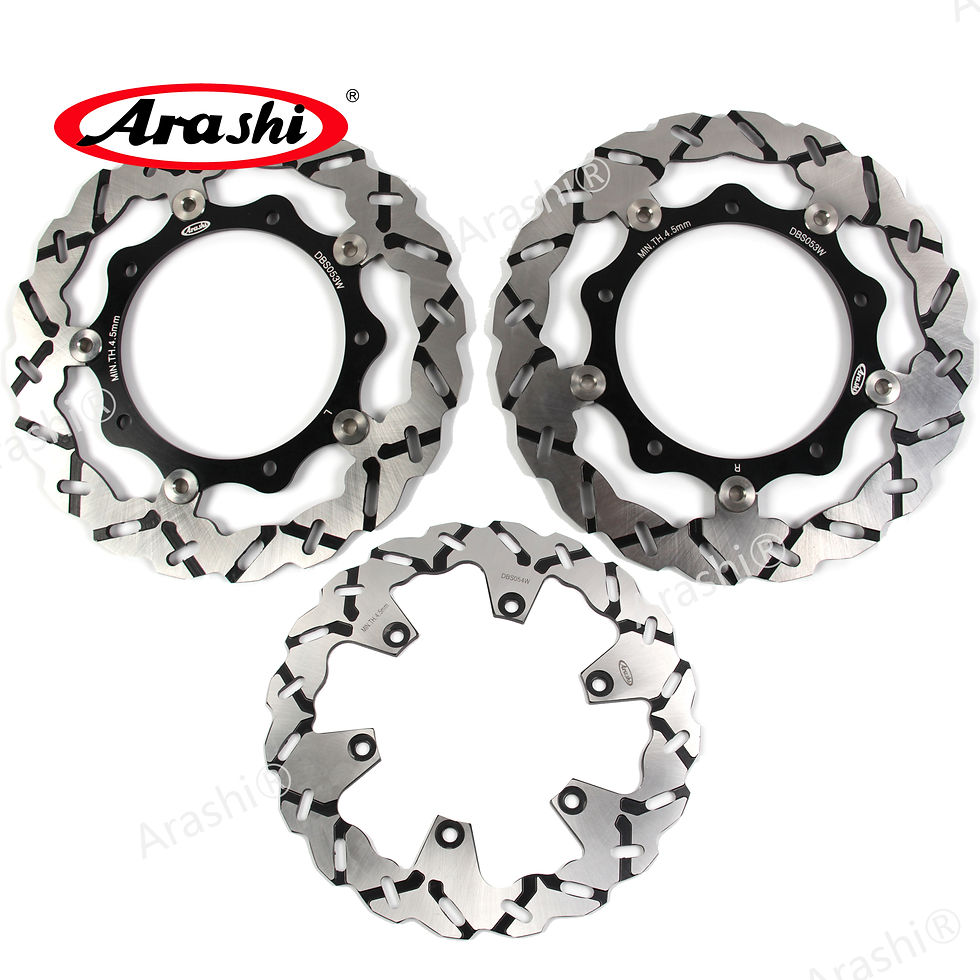 Thumbnail: Arashi Front Rear Brake Rotor Set For YAMAHA XP T-MAX 500 2004-2007