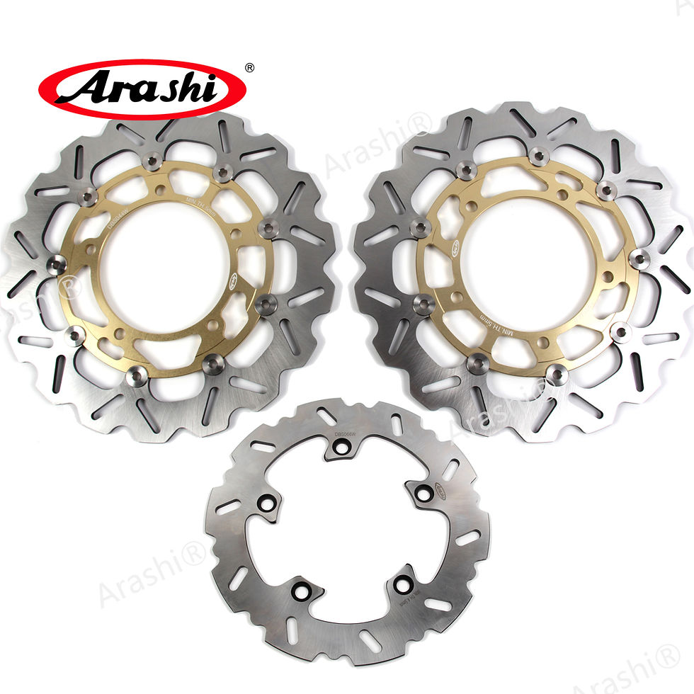 Thumbnail: Arashi Front Rear Brake Rotor Set For SUZUKI GSF BANDIT 1200 2006