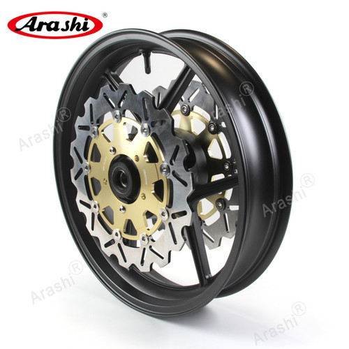 Arashi Front Wheel Rim Brake Rotor Set For KAWASAKI NINJA ZX-10R