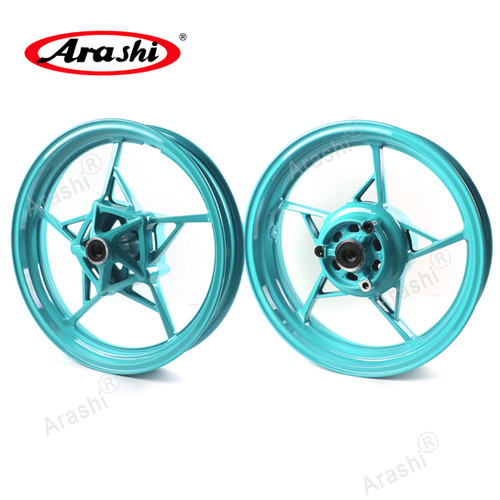 Arashi Front Rear Wheel Rim Set For KAWASAKI Z900 Z 900 2017-2022