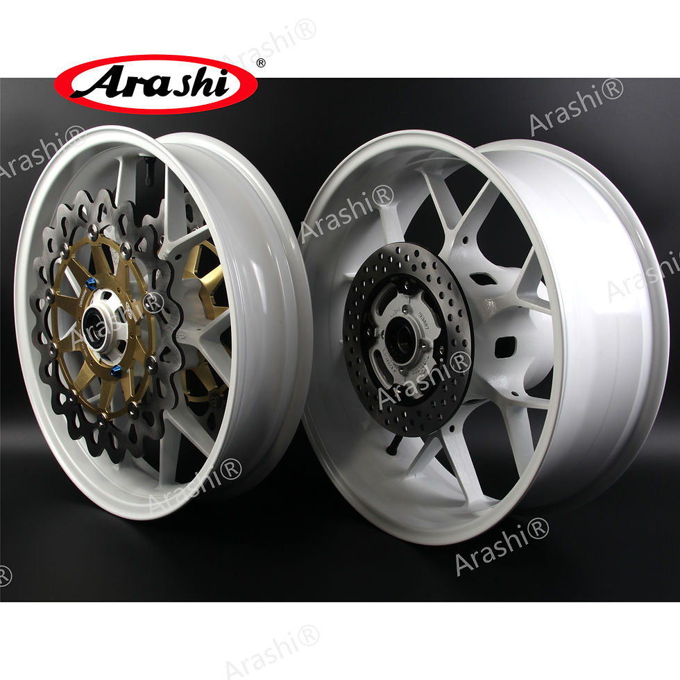 Thumbnail: Arashi Front Rear Wheel Rim Brake Rotor Set For HONDA CBR1000RR 2004-2005