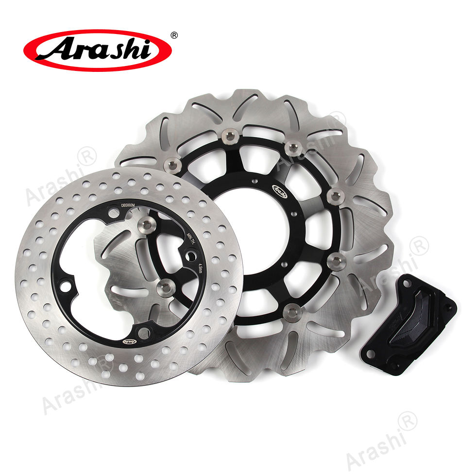 Thumbnail: Arashi Oversize Front Rear Brake Rotor Set For HONDA CBR250R CBR 250 R 2