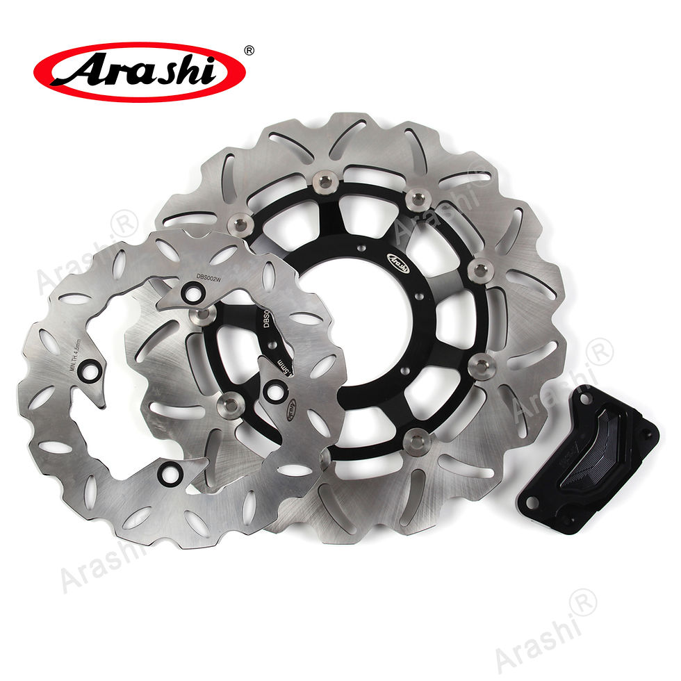 Thumbnail: Arashi Oversize Front Rear Brake Rotor Set For HONDA CBR250R CBR 250 R 2011-2013