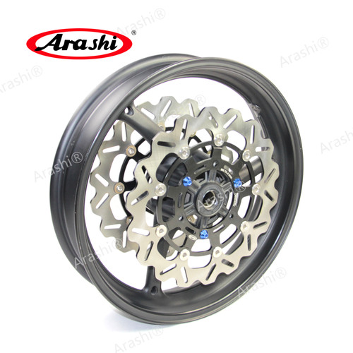 Arashi Front Wheel Rim Brake Rotor For SUZUKI GSX-R GSXR 600 / 750