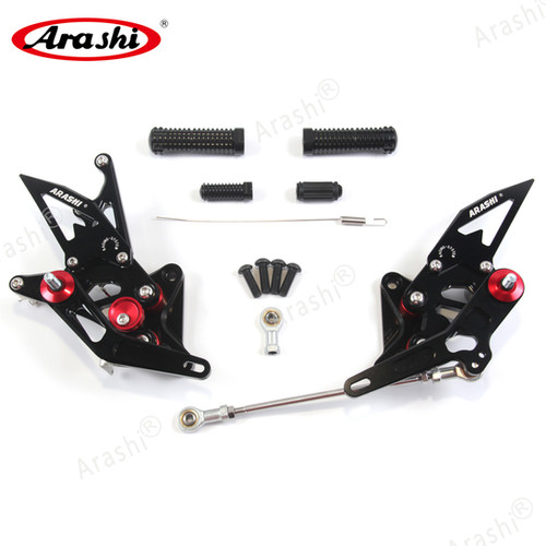 Arashi cb1300absなし用 Arashi V2.0 Adjustable Rearsets For SUZUKI HAYABUSA Gen 1 / GSX-R