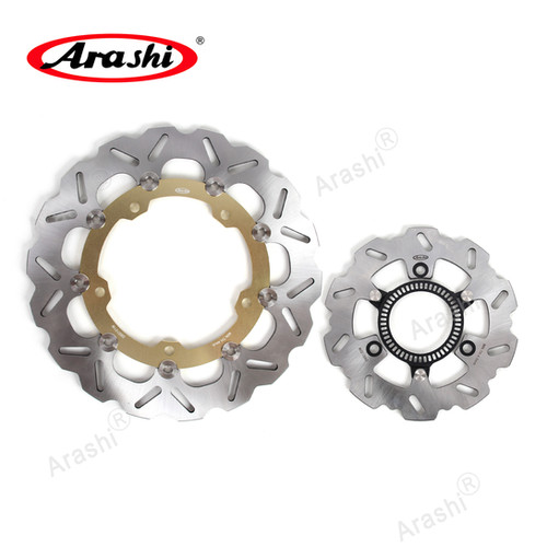 Arashi Front Rear Brake Rotor Set For KAWASAKI ZX25R ZX-25R ZX 25R