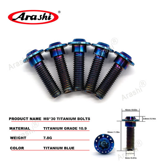 パーツ 105R7020 Arashi Front Rear Brake Rotor Set For KAWASAKI NINJA ZX-6R 636