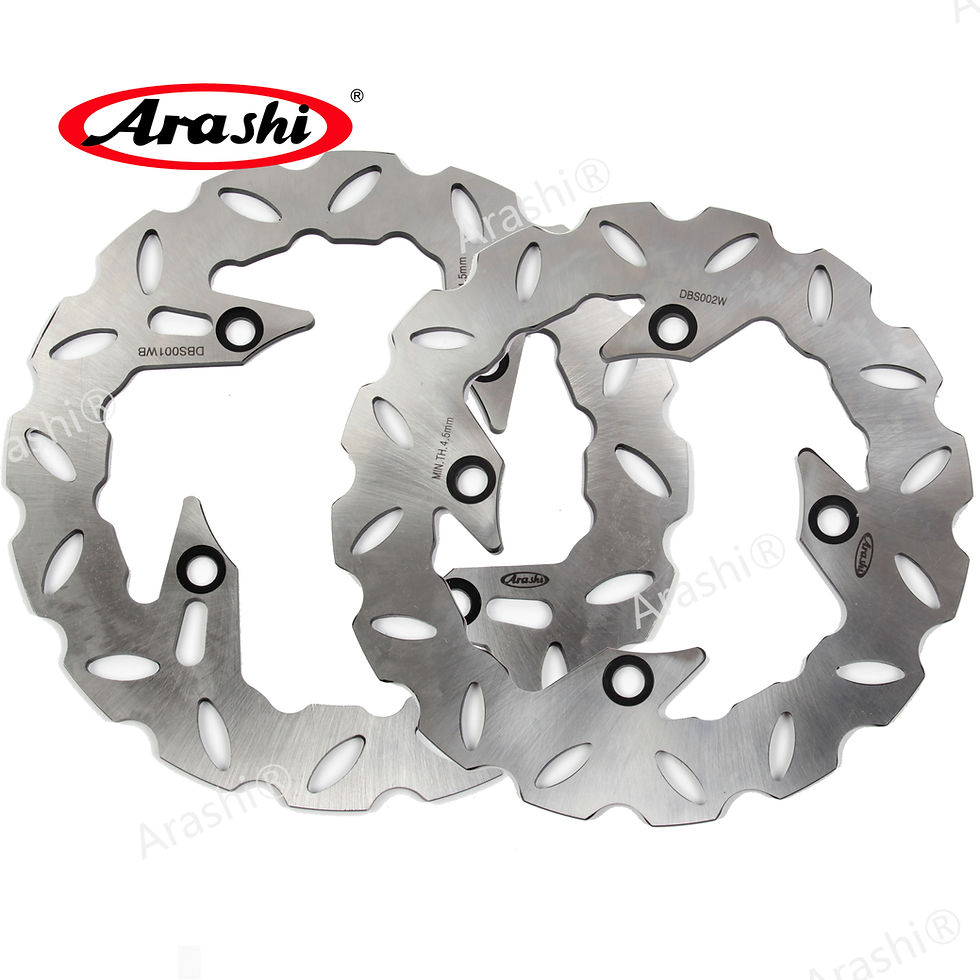 Thumbnail: Arashi Front Rear Brake Rotor Set For HONDA FORZA 250 2000-2004