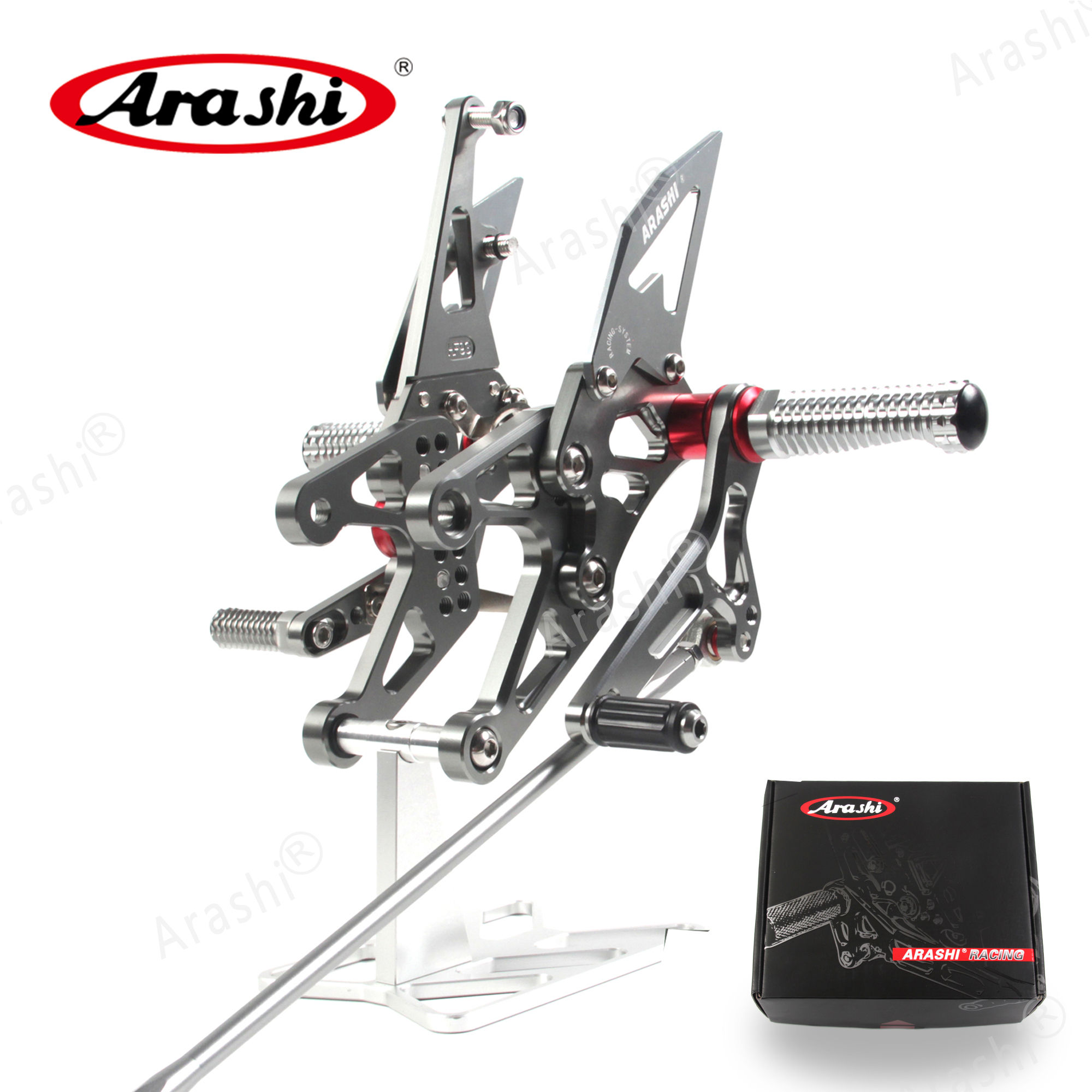 Arashi V2.0 Adjustable Rearsets For YAMAHA YZF R1 YZF-R1 2007-2008