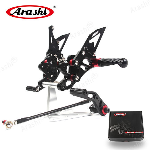 Arashi V2.0 Adjustable Rearsets For SUZUKI GSXR GSX-R 600 / 750