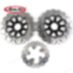 Thumbnail: Arashi Front Rear Brake Rotor Set For SUZUKI GSX-R / GSX R 750 1989-1995