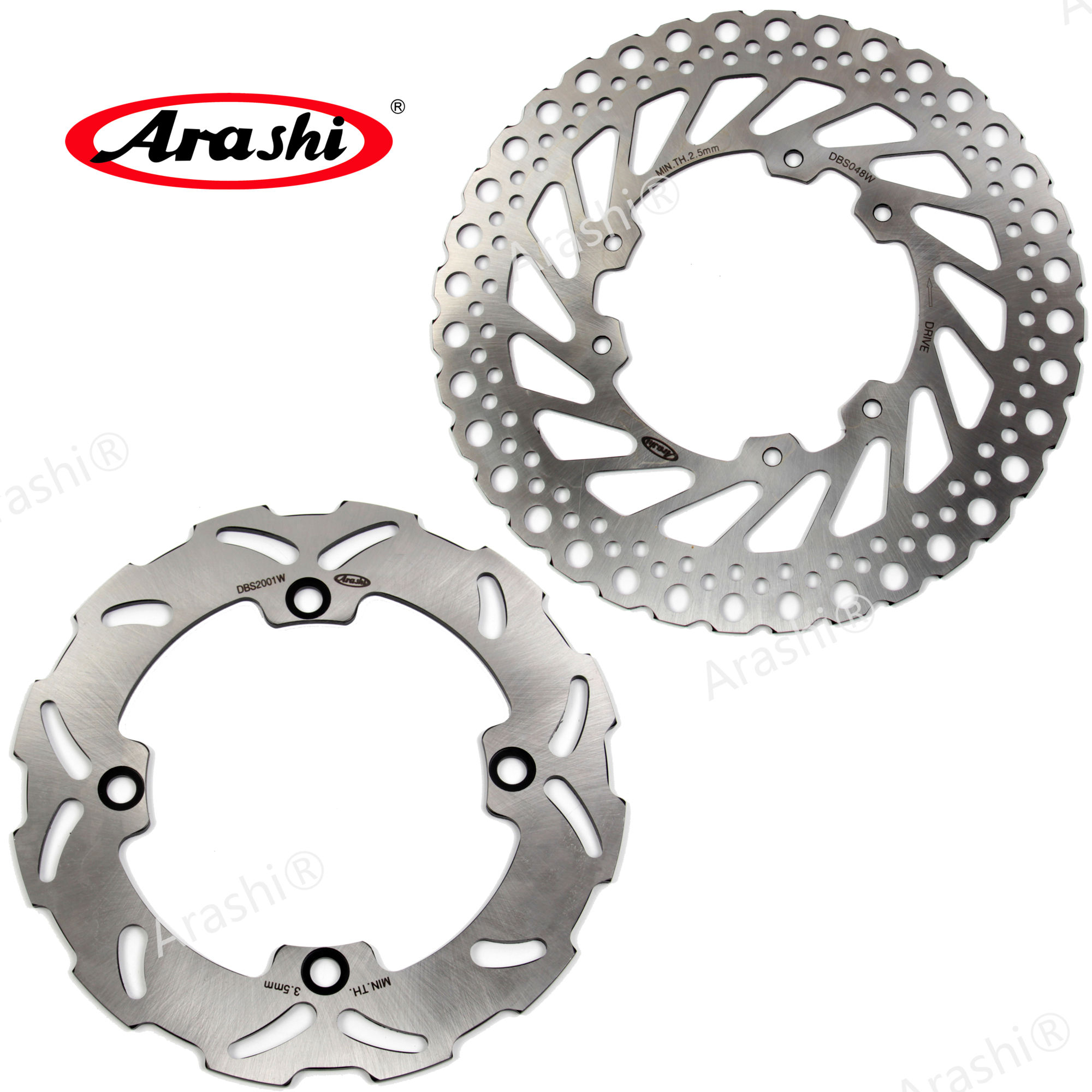 Arashi Front Rear Brake Rotor Set For HONDA CR R 250  / CR250R 1995-1996
