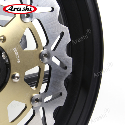 Arashi Front Wheel Rim Brake Rotor Set For KAWASAKI NINJA ZX-10R