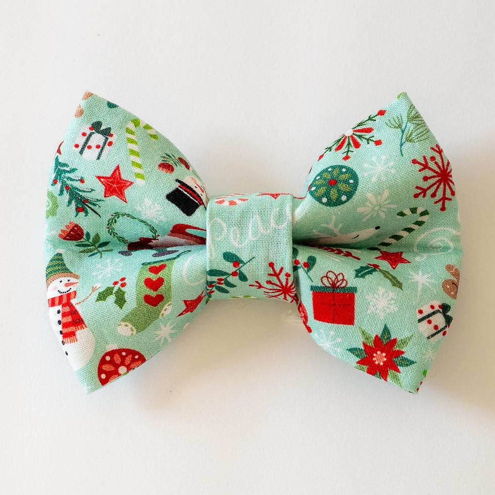 Holiday Cheer Pet Bowtie