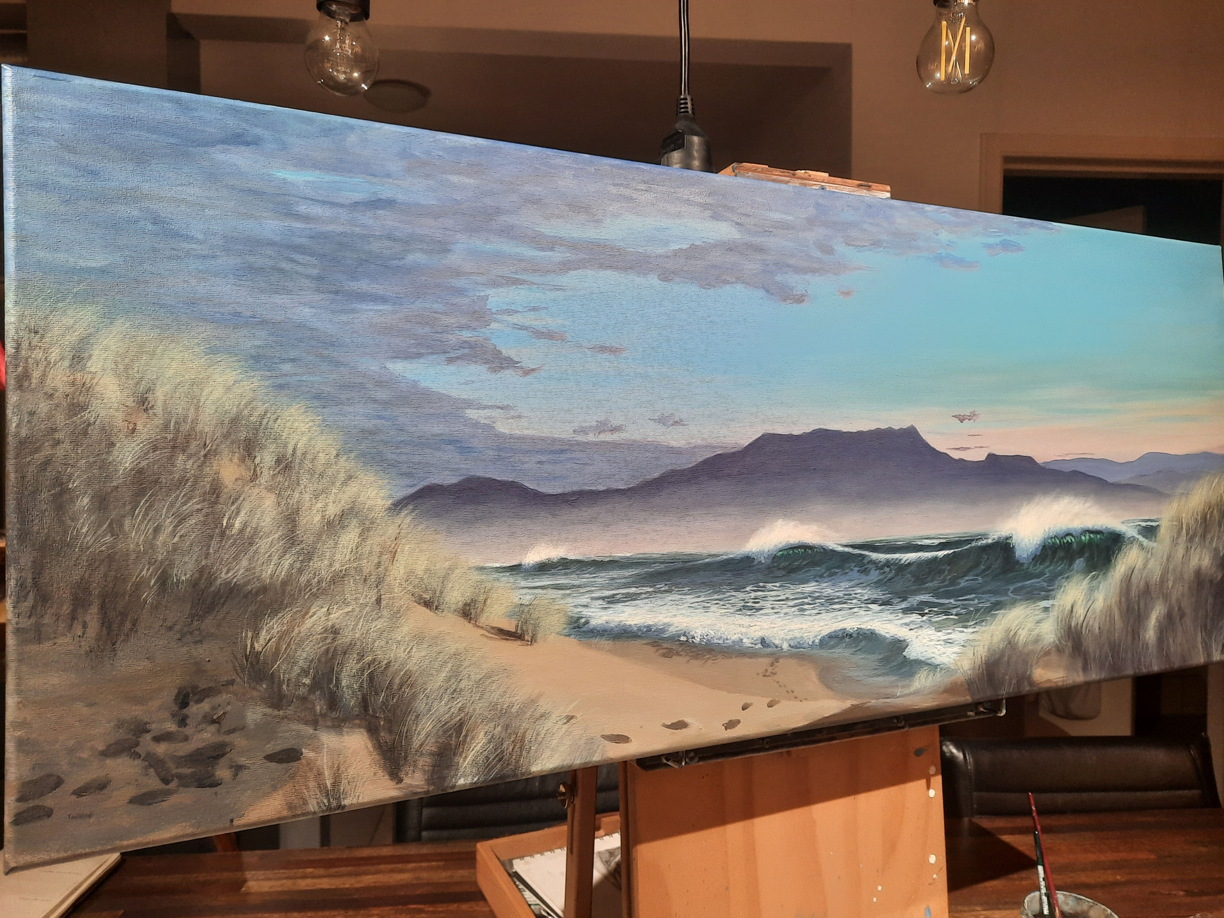 Summer evening surf fantasy