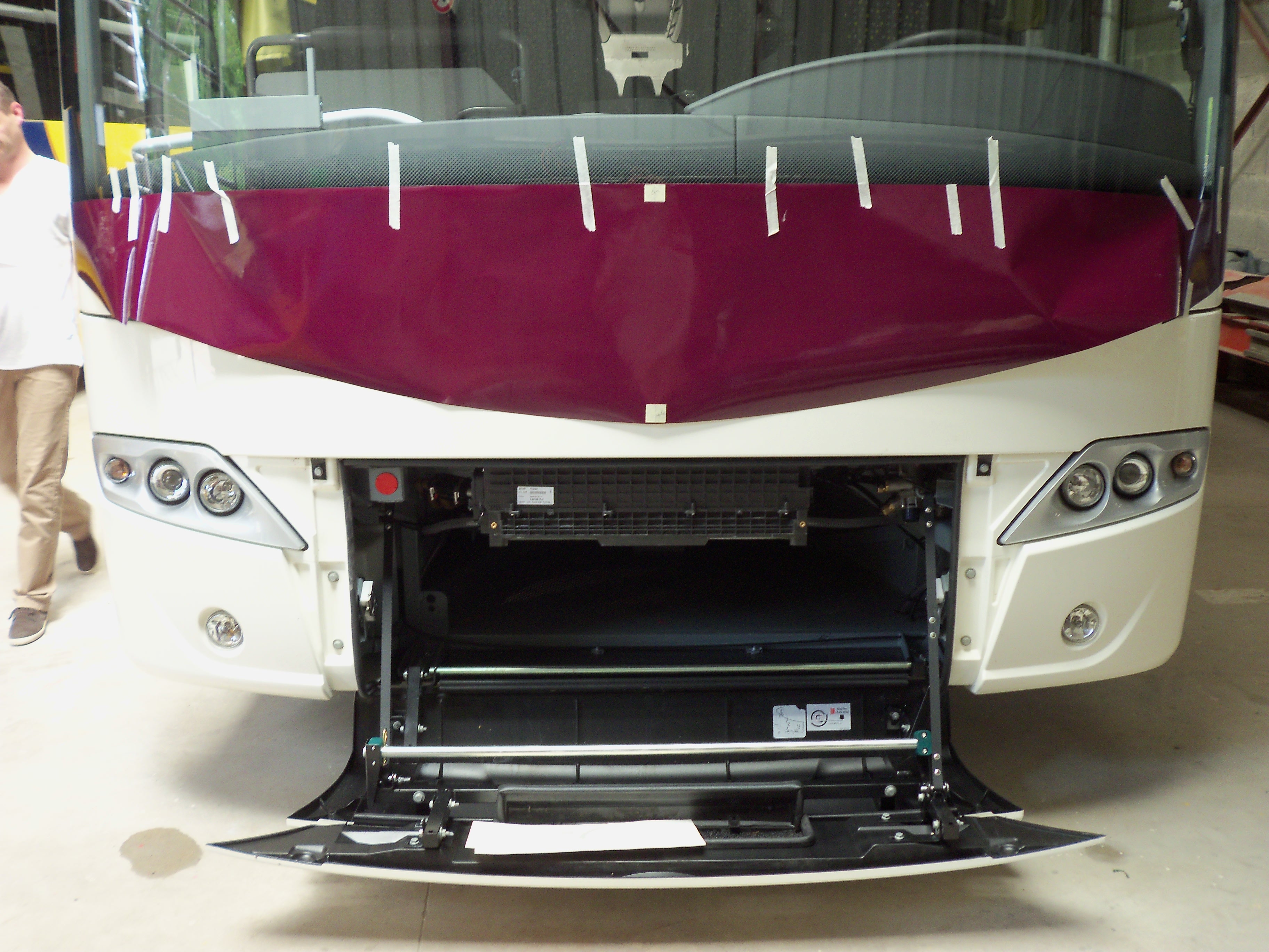 Covering AnjouBus Mercedes Intouro