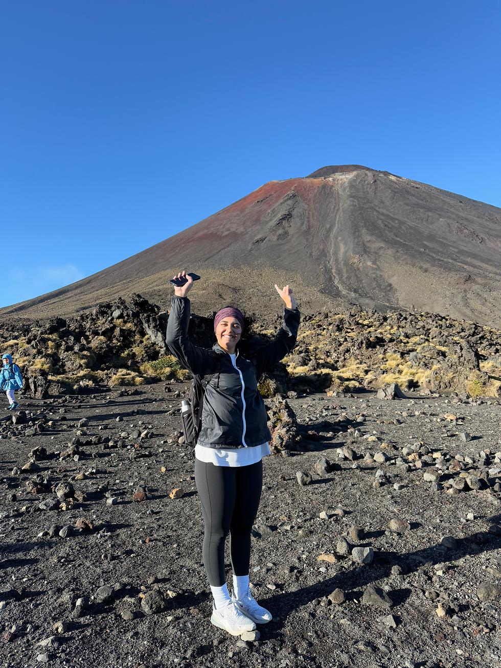I'm thinking I made it to the "top". (I still had 13 Km to go)