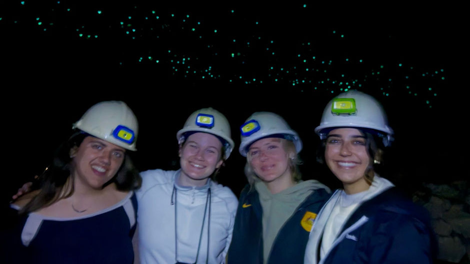 The Waitomo Glowworm Caves 