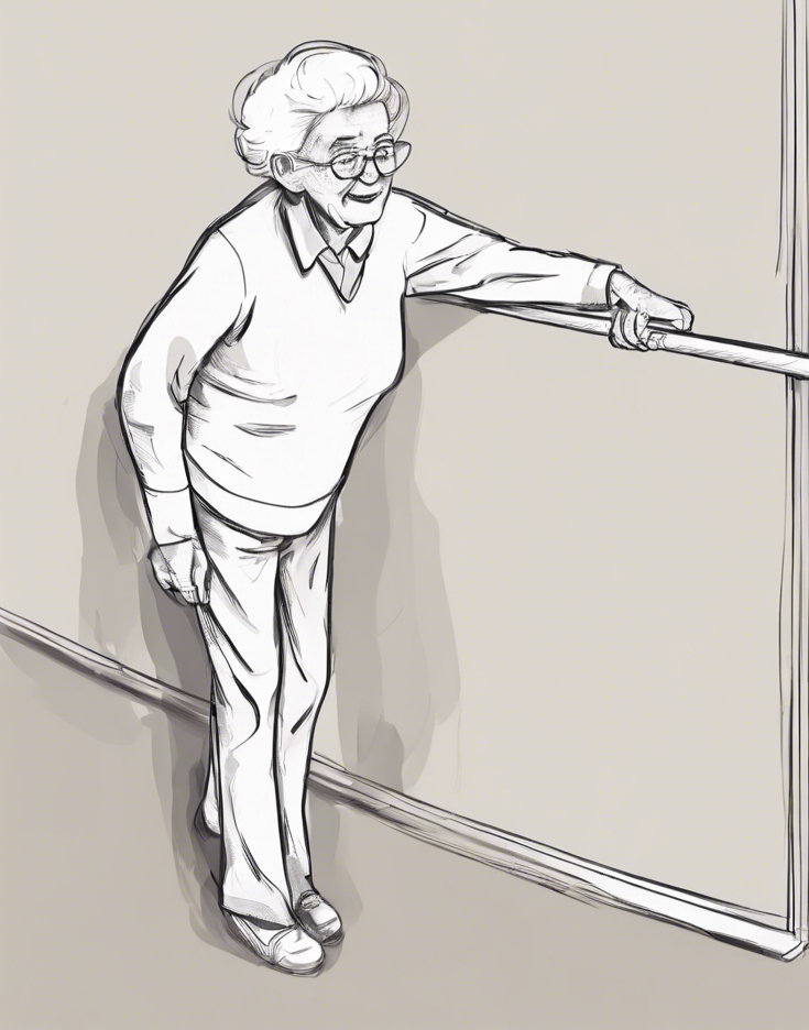 Fall Risks Drawing Activity Lessons from Fall Prevention Awareness Month