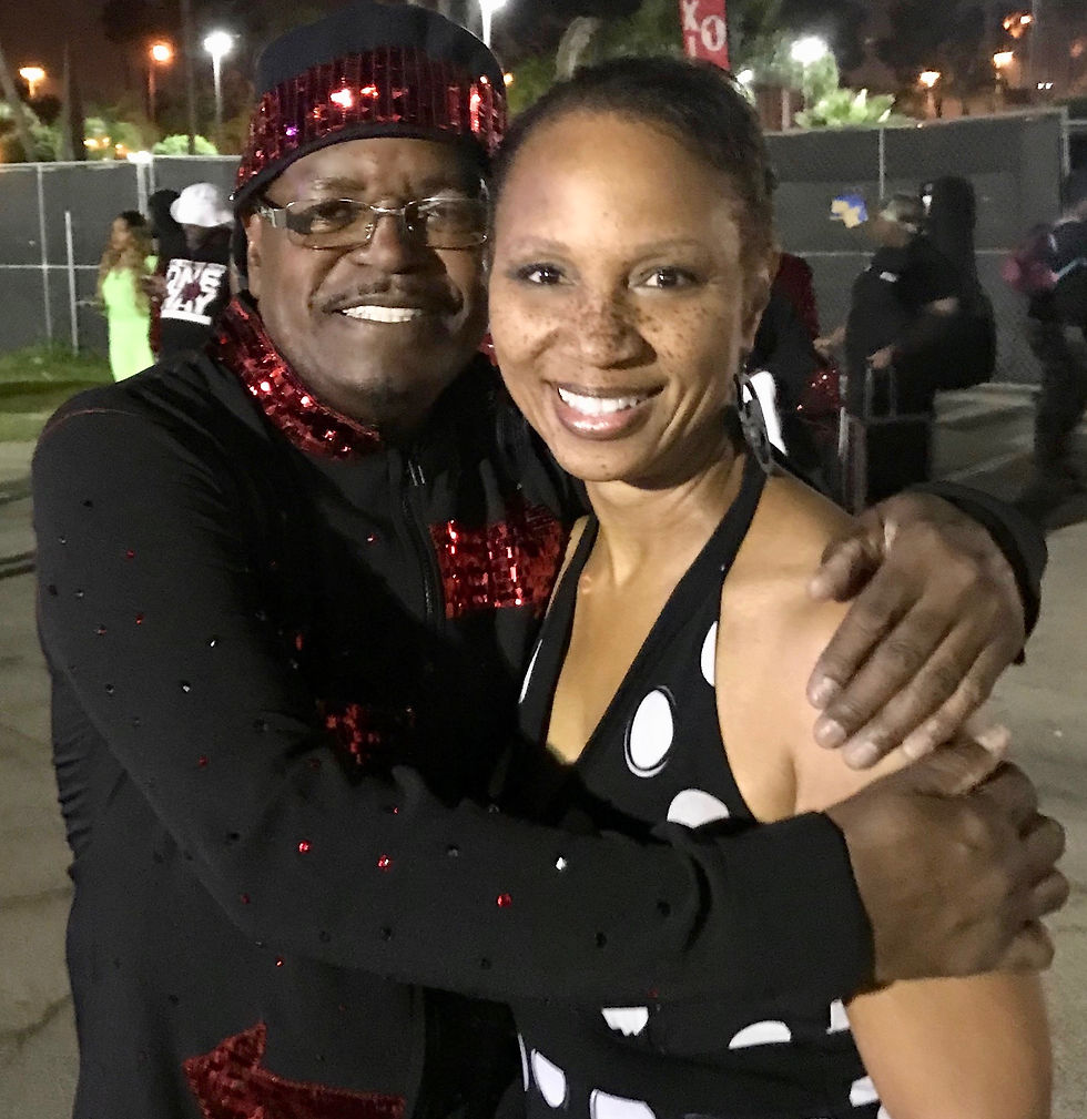 Al and Sheree at Funk festival