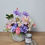 Thumbnail: Sweet dreams flower arrangement with scented candle