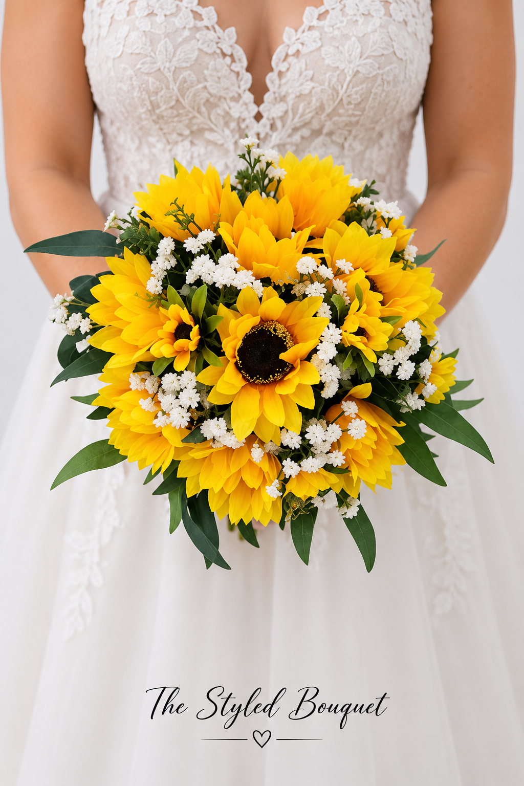 Bridal Bouquet Under $80.00 - Sunflowers