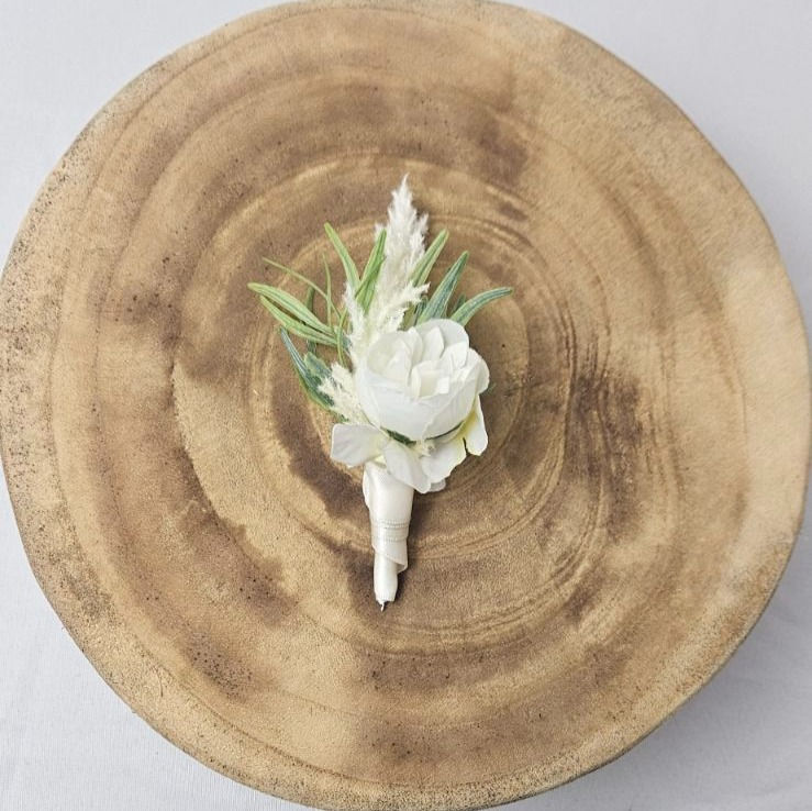 Thumbnail: Whispering Ranunculus Buttonhole