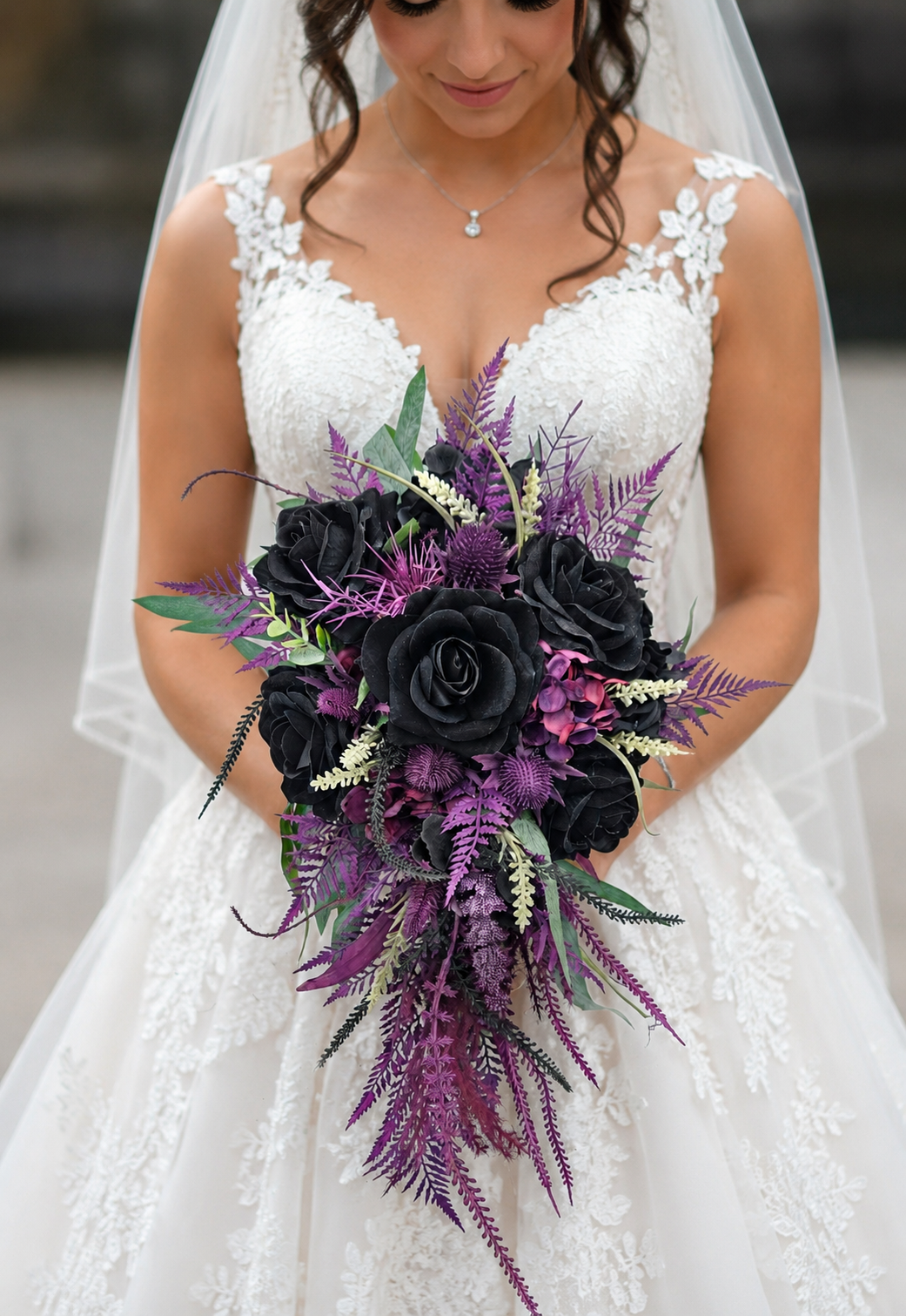 Purple Midnight Design - Wedding Bouquet